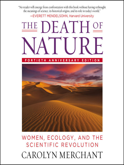 Title details for The Death of Nature by Carolyn Merchant - Available